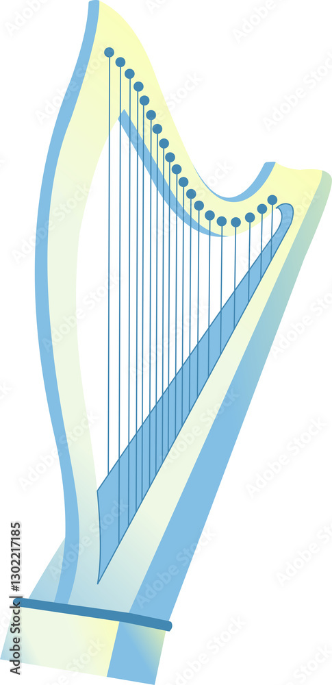 Obraz premium Musical Instrument Illustration
