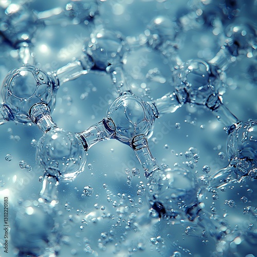 Microscopic Water Molecule Network