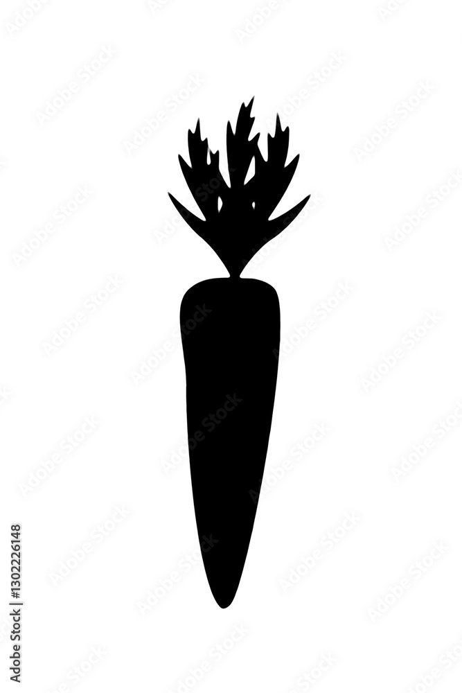 Set of Easter carrots with abstract ornament. Vegetables; healthy or vegan food theme. Vector illustration in flat style isolated on white background. Set of Easter carrots with abstract ornament. Vegetables; healthy or vegan food theme. Vector illustration in flat style isolated on white background.