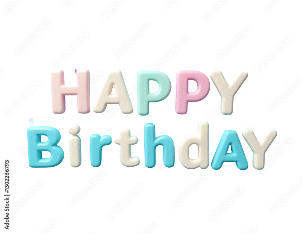 Celebrate your birthday with colorful plastic letters and confetti against a bright blue backdrop! Celebrate your birthday with colorful plastic letters and confetti against a bright blue backdrop!