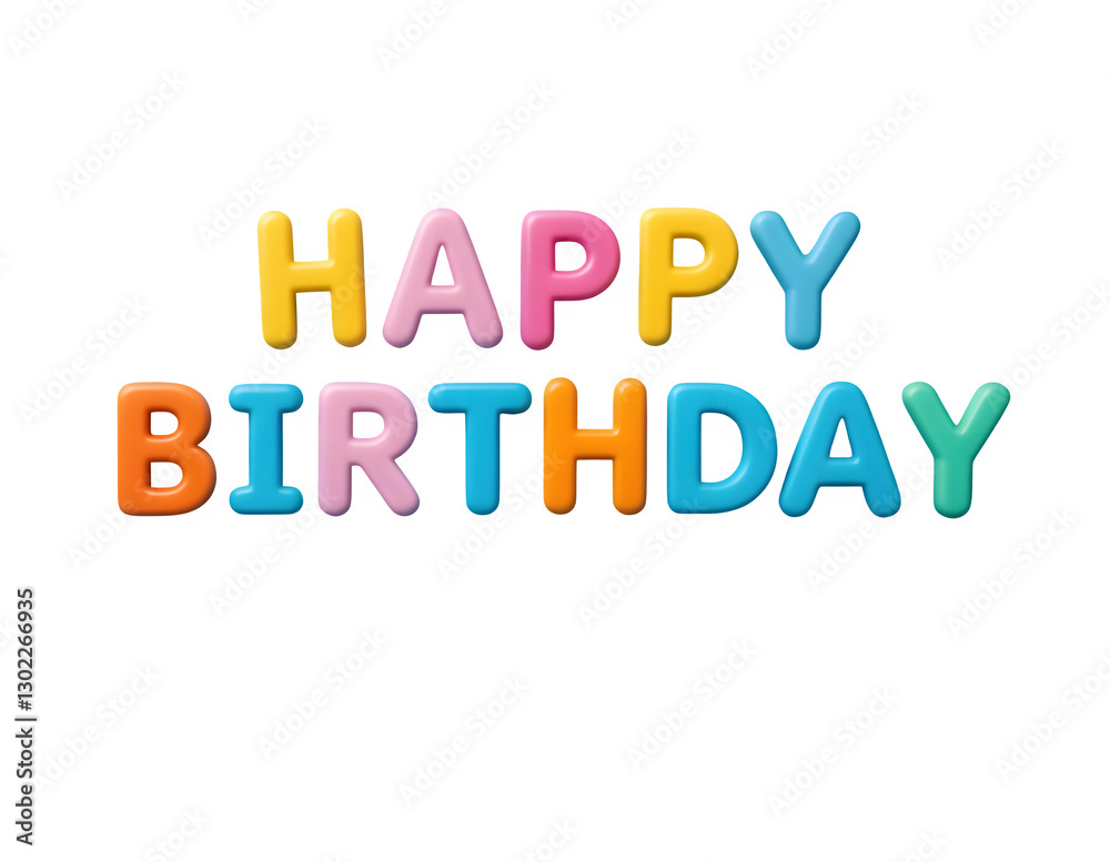 Celebrate your birthday with colorful plastic letters and confetti against a bright blue backdrop! Celebrate your birthday with colorful plastic letters and confetti against a bright blue backdrop!