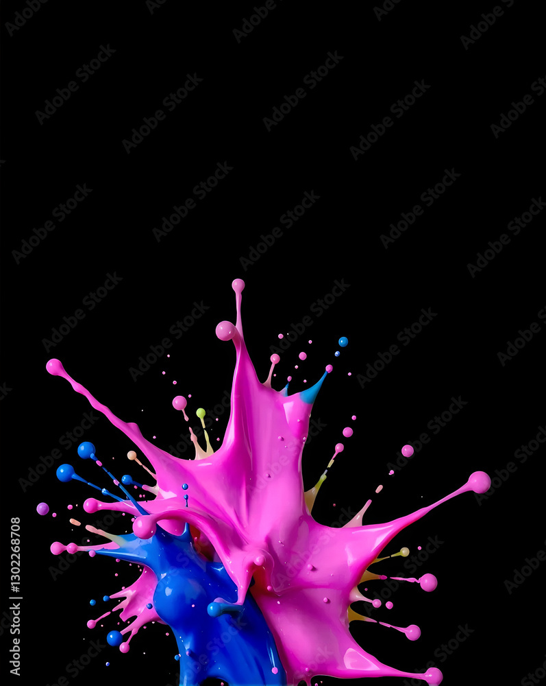 Fototapeta premium 4. Paint Splash Desktop Wallpaper