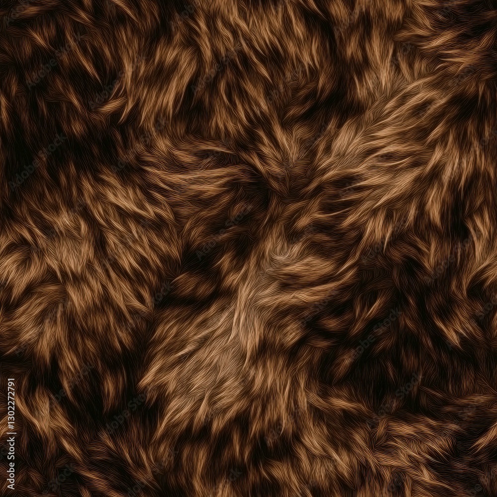 Soft brown fur texture creating a warm and inviting atmosphere in a cozy setting Soft brown fur texture creating a warm and inviting atmosphere in a cozy setting
