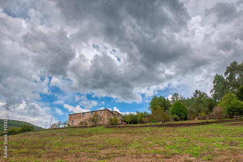 Obraz na płótnie Pontenova is a parish and a town in the municipality of Puente Nuevo, in the province of Lugo, Galicia. w salonie