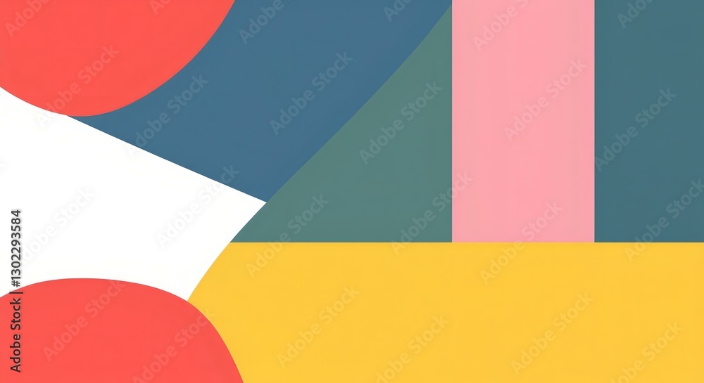 Abstract Colorful Geometric Shapes Design Abstract Colorful Geometric Shapes Design