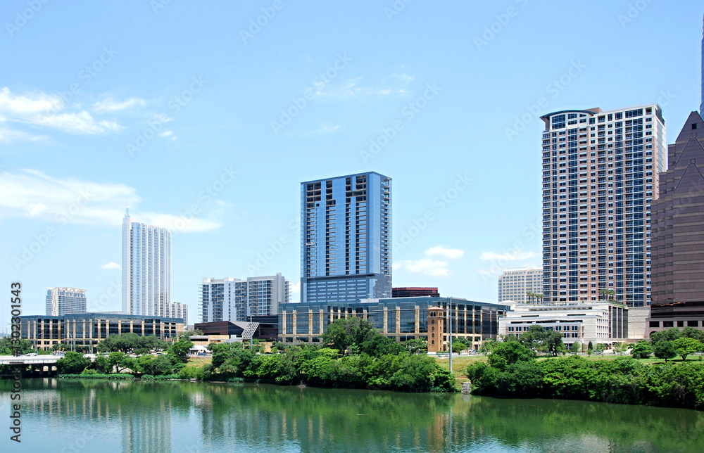 Skyline of Downtown Austin, the Capital of Texas Skyline of Downtown Austin, the Capital of Texas