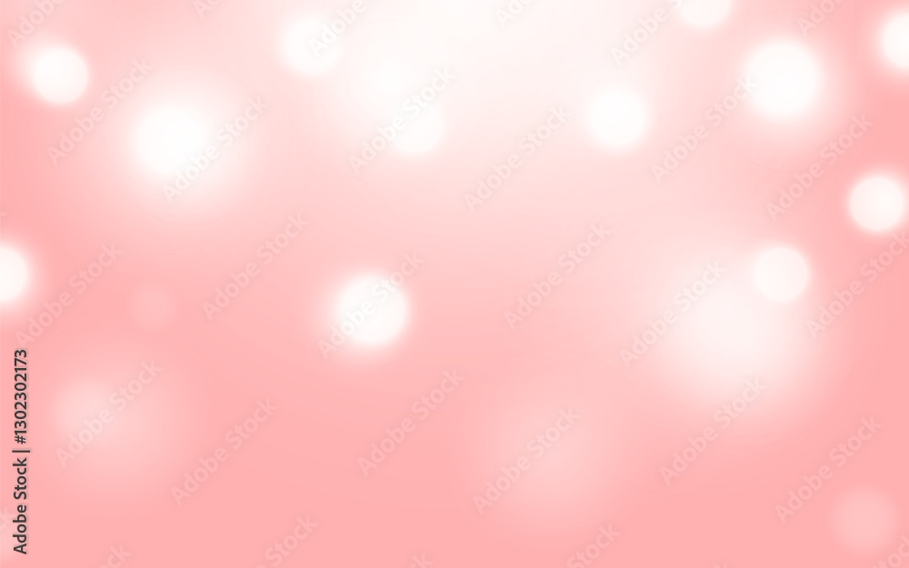 Soft Pink Bokeh Bliss Dreamy Glow with Elegant Light Spots, Background decoration