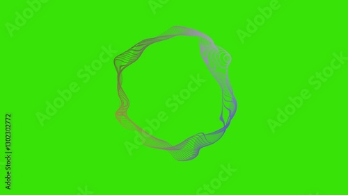 Futuristic creative shiny neon glowing circles rotating. abstract glowing circles background. Neon circles moving rotating seamless loop. abstract nightclub connection retro style.