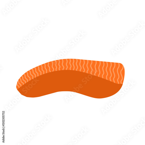 Illustration of Fresh Salmon Fillet