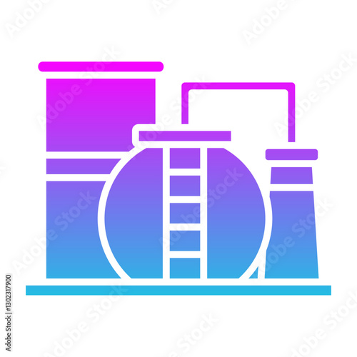 Oil refinery Icon