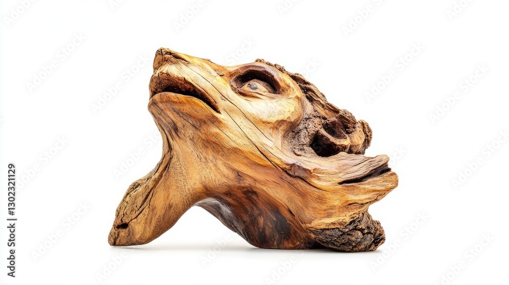 Fototapeta premium Generic Wooden Sculpture Overview