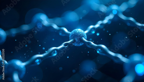 abstract background with dna