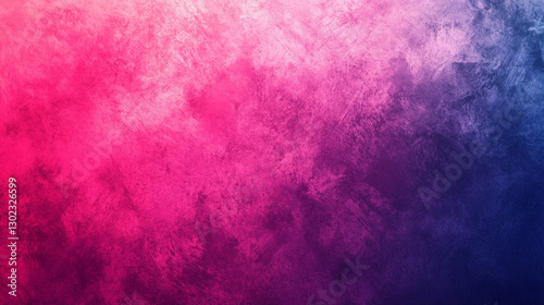 Pink magenta blue purple abstract color gradient background grainy texture effect web banner header poster design. copy space	