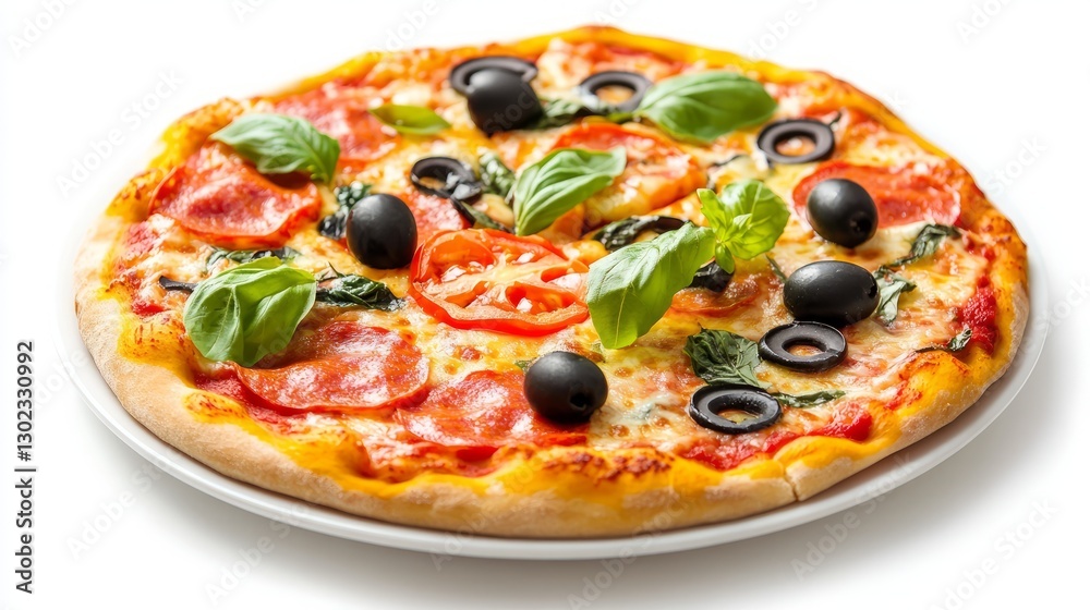 Generic Plate Pizza View Generic Plate Pizza View