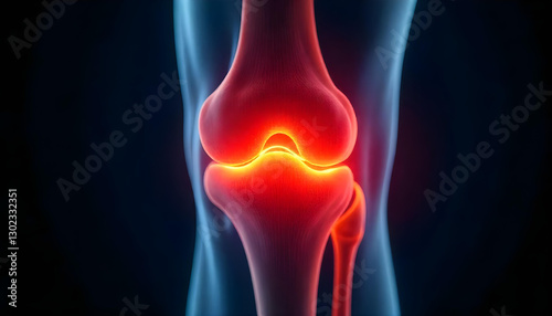 x ray of the knee, x ray image of a human body