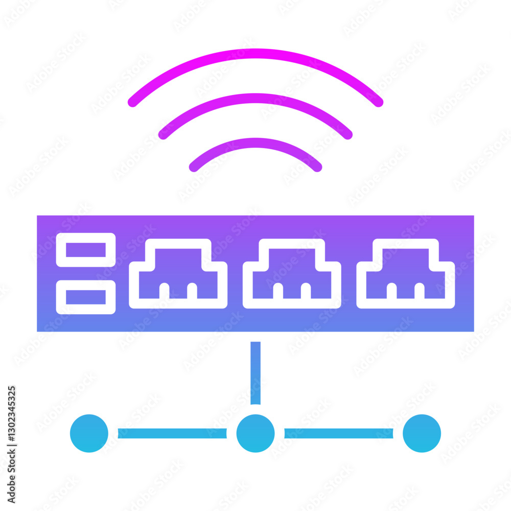 Network hub Icon