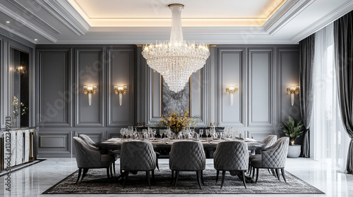 Chandeliers in Dining Creating Elegance and Ambiance Above the Table