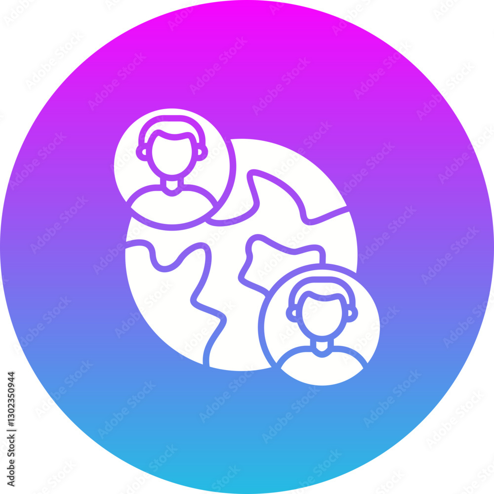 Obraz premium Worker Icon