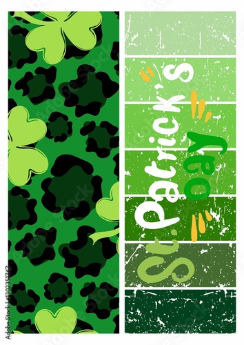 Enhance your classroom or party decor with this St. Patrick’s Day bulletin board border! Features shamrocks, gold coins, and festive green designs. Perfect for DIY decoration, easy to print and use. photo