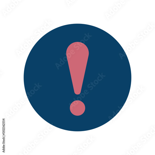 ビックリマークのアイコンイラスト