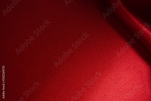 abstract background red silk or satin velvet. Luxurious, elegant. Curtains, curtains, flowing waves background work or backdrop work