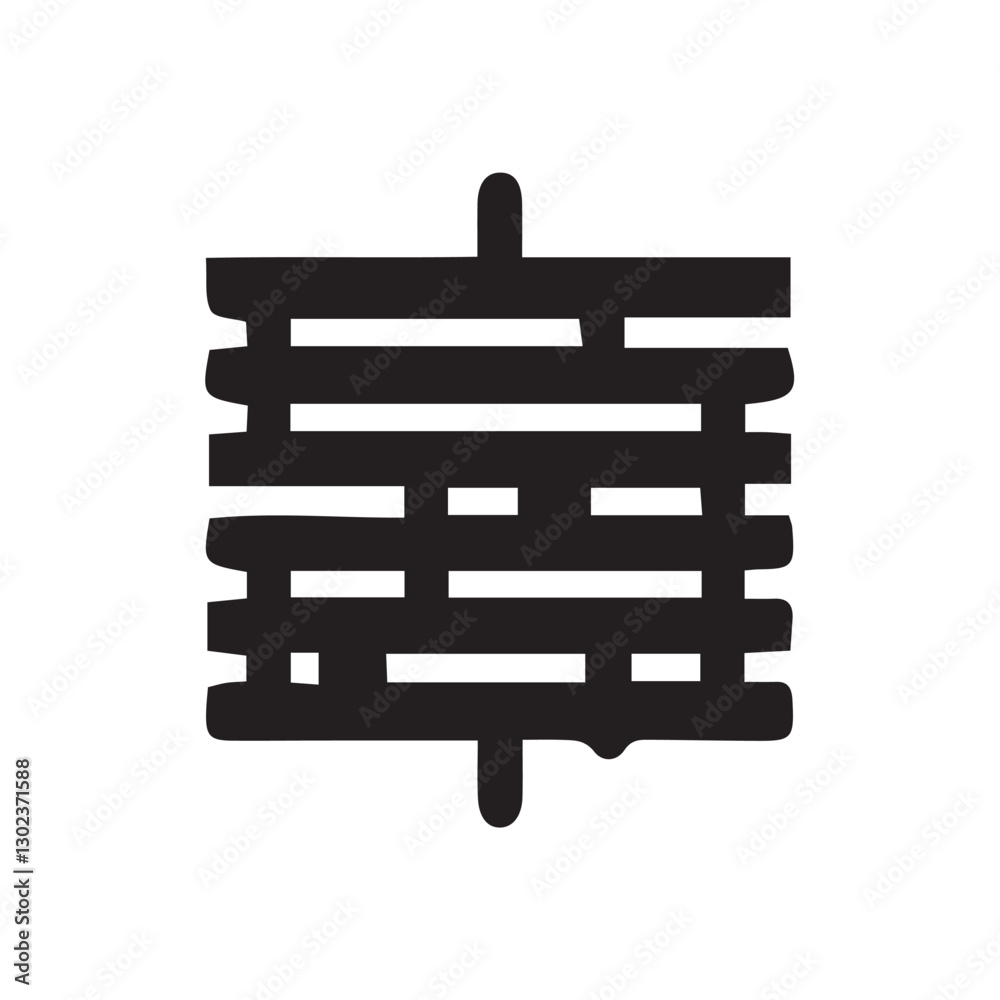 vector illustration of an electric cable vector illustration of an electric cable