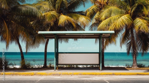 Tropical Bus Stop 