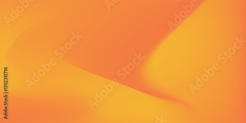 3d abstract autumn studio room background. Orange, brown dark gradient empty wall backdrop. Back ground horizontal mockup product