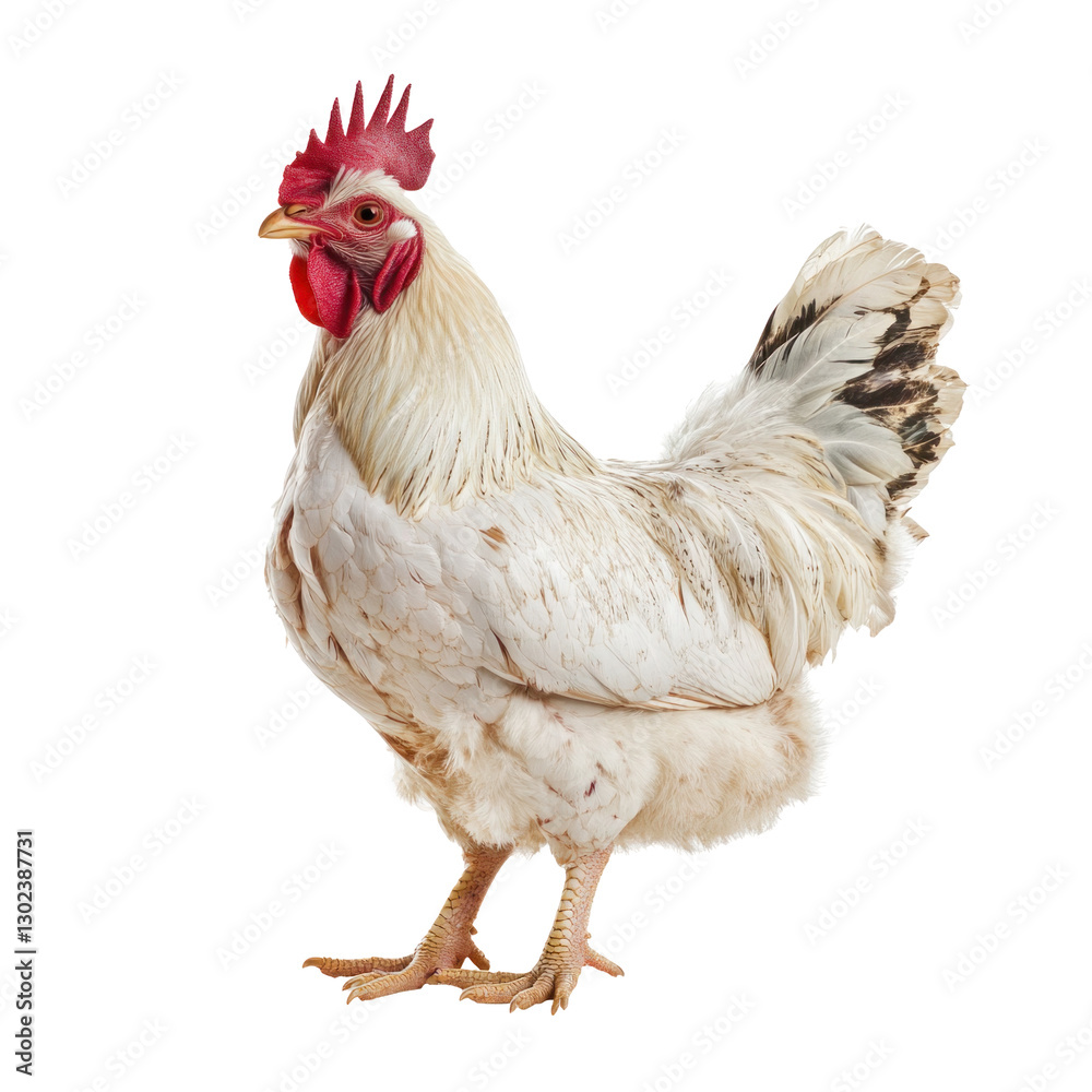 Fototapeta premium chicken isolated on white