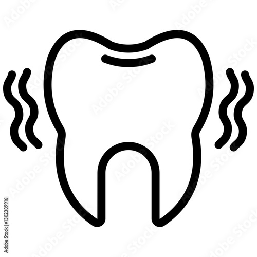 Sensitive Tooth Icon