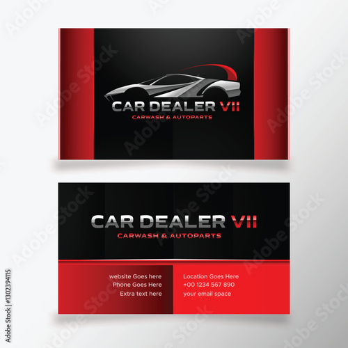 Car Dealer Business Card Design