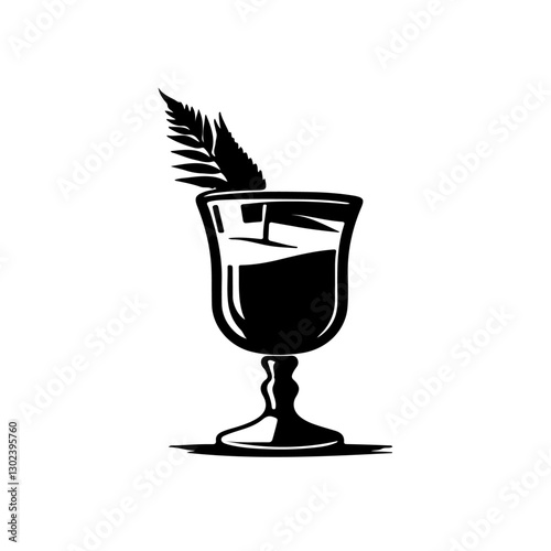 Black and white glass of spilled whisky isolated in white background.
 Splash drink. Sketch style shot glass of alcohol drink. 
Simple icon. Web site page and mobile app design element.

