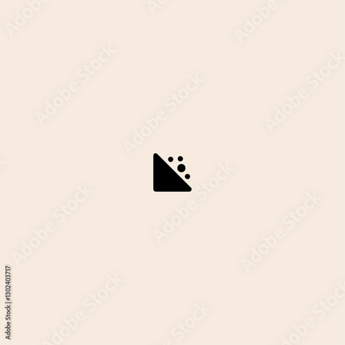 Natural Disaster icon flat vector design. 
