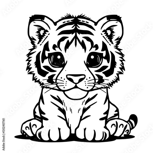 Cute Tiger