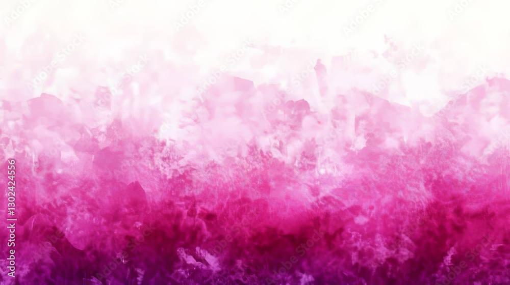 Fototapeta premium A minimalist contemporary digital art backdrop featuring a dreamy abstract watercolor landscape in pastel pink and hazy tones