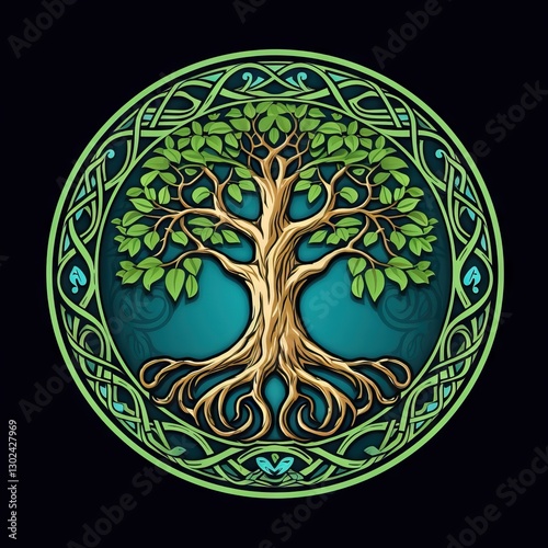 Circular Tree of Life Logo