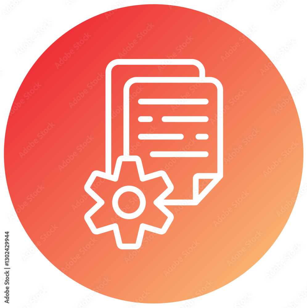 Vector Design Content Management Icon Style Vector Design Content Management Icon Style
