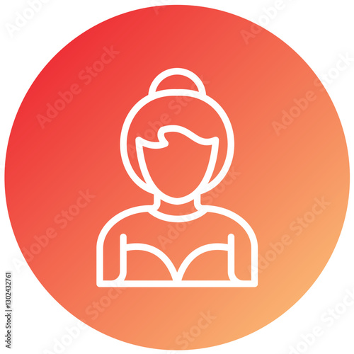Vector Design Bride Icon Style