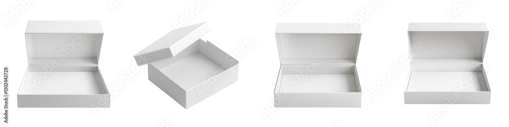 set of A white box of Stalis opened, a white box Stalis opened, boxes of different colors, Stalis opened white box, Stalis brand opened white box, on a transparent backgrounds set of A white box of Stalis opened, a white box Stalis opened, boxes of different colors, Stalis opened white box, Stalis brand opened white box, on a transparent backgrounds