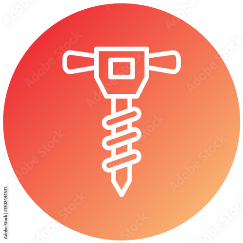 Auger Vector Design Icon Style