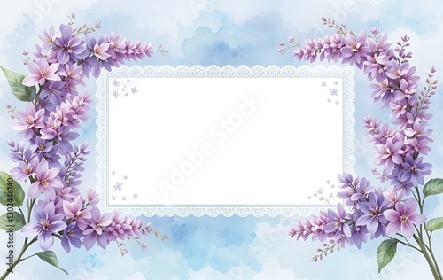 Flower background image, flower template, plant natural season banner texture