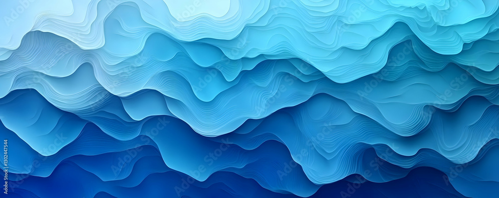 Blue abstract waves texture background Blue abstract waves texture background