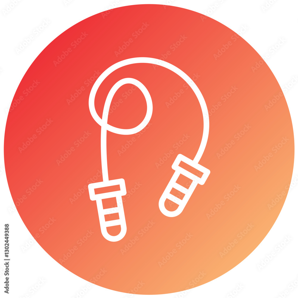 Jump Rope Vector Design Icon Style Jump Rope Vector Design Icon Style