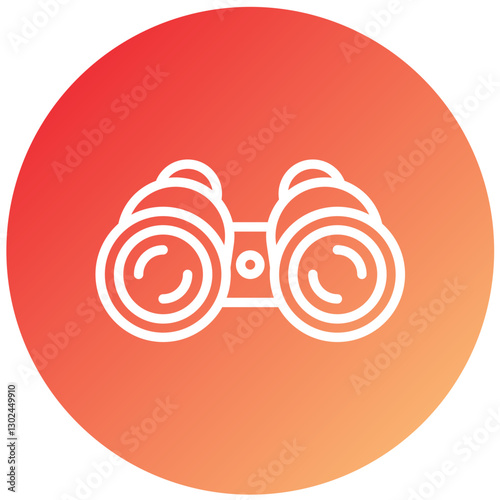 Binoculars Vector Design Icon Style