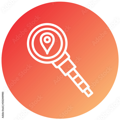 Search Vector Design Icon Style