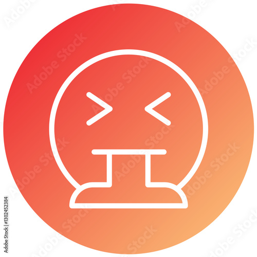 Vector Design Puke Icon Style