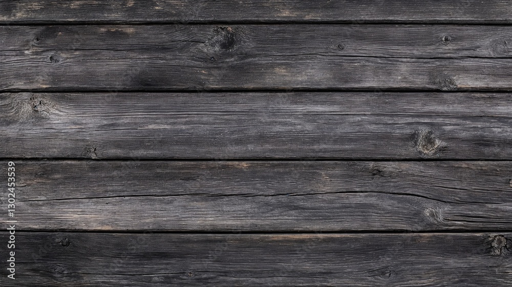 Dark weathered horizontal wooden planks with natural grain and aged texture. Dark weathered horizontal wooden planks with natural grain and aged texture.