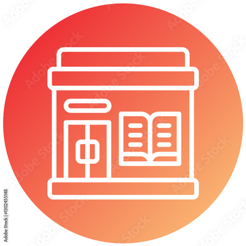 Vector Design Book Fair Icon Style