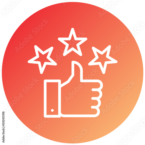 Vector Design Customer Satisfaction Icon Style