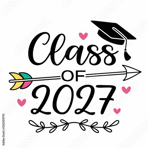 Class of 2027 Digital Sticker for Merch